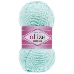 Пряжа ALIZE Cotton gold (55%хлопок,45%акрил)ТУ (514 Ледяной) 5 шт
