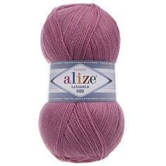 Пряжа ALIZE Lanagold 800 100гр.,800м (49%шерсть, 51%акрил) (28 роза) 5 шт