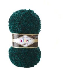 Пряжа Alize Naturale Boucle 100гр. 200м. (49% шерсть, 24% хлопок, 24% акрил, 3% полиэстер) (6029 темная бирюза) 5 шт