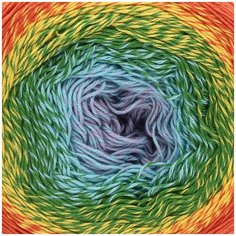 Пряжа YarnArt Flowers 250гр 1000м (55% хлопок, 45% полиакрил) (255 секционный) 2 шт