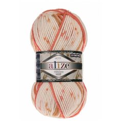 Пряжа ALIZE SUPERLANA MIDI MOTIF 100гр. 170м (25% Шерсть - 75% Aкрил) (6916 секционный) 5 шт