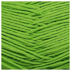 Пряжа из Троицка Ландыш (100%мерсеризированный хлопок) (3298 яркий салат) 10 шт Троицкая камвольная фабрика