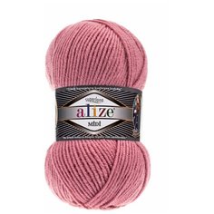 Пряжа ALIZE SUPERLANA MIDI 100гр. 170м (25% Шерсть - 75% Aкрил) (204 розовый) 5 шт
