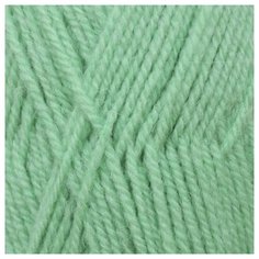 Пряжа из Троицка Подмосковная (50%шерсть, 50%акрил) (0057 светлый салат) 10 шт Троицкая камвольная фабрика