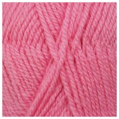 Пряжа из Троицка Подмосковная (50%шерсть, 50%акрил) (0160 розовый) 10 шт Троицкая камвольная фабрика