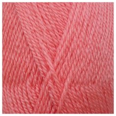 Пряжа из Троицка Подмосковная (50%шерсть, 50%акрил) (0453 бегония) 10 шт Троицкая камвольная фабрика