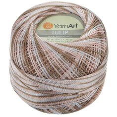 Пряжа YarnArt Tulip 50гр 250м (100% микрофибра) (460 меланж), 6 мотков