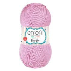 Пряжа Etrofil BABY CAN 100гр 250м (100% антипиллинговый акрил) (80006 сиреневый) 5 шт
