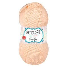 Пряжа Etrofil BABY CAN 100гр 250м (100% антипиллинговый акрил) (80022 лососевый) 5 шт