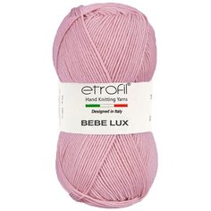 Пряжа Etrofil BABY LUX 100гр. 250м (60% бамбук, 40% полиамид) (70365 детский розовый) 5 шт