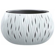 Кашпо для цветов SANDY BOWL DSK370-S449 белый 2 предмета 9л Prosperplast