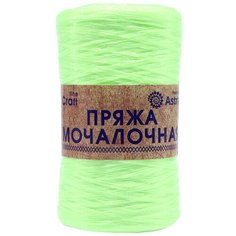 Пряжа Astra Premium Мочалочная 50гр. 200м (100% полипропилен) (салатовый), 10 мотков