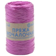 Пряжа Astra Premium Мочалочная 50гр. 200м (100% полипропилен) (баклажан), 10 мотков