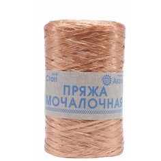 Пряжа Astra Premium Мочалочная 50гр. 200м (100% полипропилен) (бронза), 10 мотков