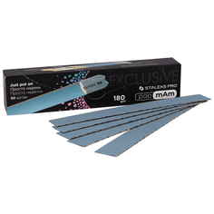STALEKS Staleks, EXCLUSIVE 22 - сменные файлы "papmAm" для пилки прямой (180 гр), 50 шт