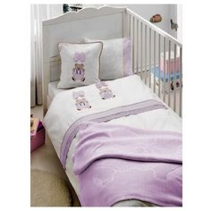 Комплект детского постельного белья Gelin home BEBE лиловый, арт. 2442G20002116