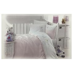 Детское постельное белье в кроватку "LAMITE " Maison Dor, цвет розовый