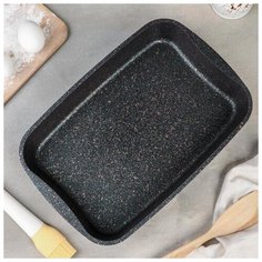 Противень Kukmara Granit Ultra blue, 36,5*26*5,5 см, антипригарное покрытие