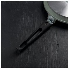 Сковорода блинная Kukmara "Фисташковый мрамор", d 22 см