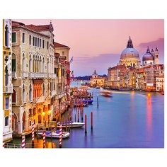 Алмазная мозаика ТМ_Цветной "Вид с Венецианского моста" 40x50 премиум (LG284)