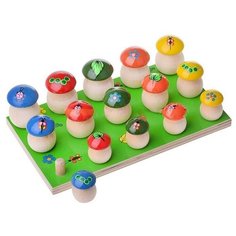 Сортер Нескучные игры Грибы на поляне