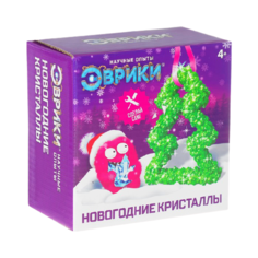 Набор для исследований ЭВРИКИ Новогодние кристаллы Елка
