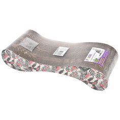 Когтеточка для кошек FOXIE Palm Tree Волна картон 50х22х10см