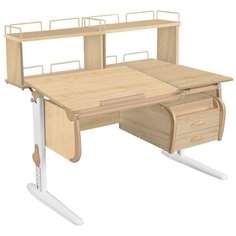 Стол детский ДЭМИ White-Double СУТ-25-04Д2 120x88 см клен/бежевый/белый