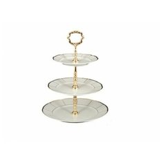 Этажерка 3-х ярусная Thun "Менуэт, Отводка золото", арт. 104242 Thun1794