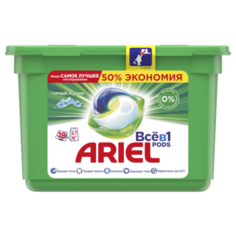 Ariel капсулы Горный родник, контейнер, 18 шт.