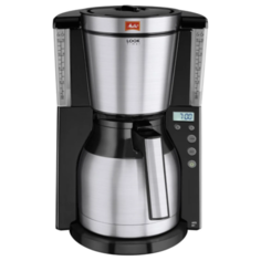 Кофеварка капельная Melitta Look IV Therm Timer, черный, серый металлик