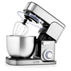 Стационарный миксер тестомес First Austria FA-5259-7, чаша 5 л, стальной, 6 скоростей