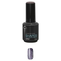 Гель-лак для ногтей Runail Professional Shaper мерцающий, 15 мл, 2713 Серебряная звезда