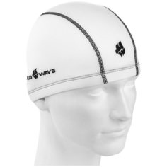 Шапочка для плавания MAD WAVE Ergofit, white