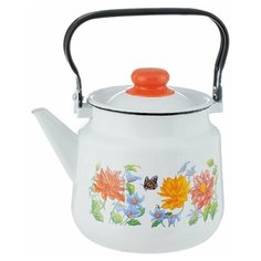 Чайник Эмаль, 1 л, с рисунком