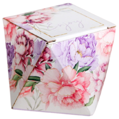 Коробка подарочная Дарите счастье Нежность 16 × 16 × 16 см белый