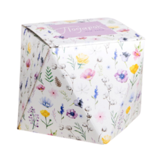 Коробка подарочная Дарите счастье Лаванда 16 × 16 × 16 см разноцветный