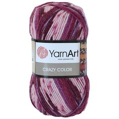 Пряжа YarnArt Crazy color 100гр. 260м (25%шерсть,75%акрил) (168)