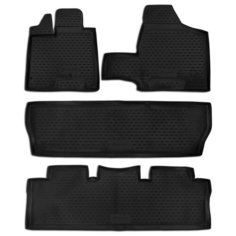 Element Коврики в салон подходят для TOYOTA Sienna (II, IIр) 2003-2010, 4 шт. (полиуретан)