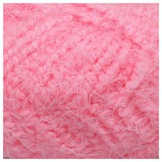 Пряжа Камтекс Лотос травка стрейч (70%акрил, 28%полиамид, 2%лайкра) (056 розовый) 10 шт