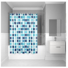 Штора для ванной комнаты Iddis B63P218i11 200х180 см полиэстер