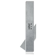 RUNAIL RuNail, пилка для ногтей прямая (серая, 150/150)