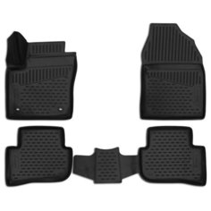 Коврики 3D в салон подходят для TOYOTA C-HR, 2016->, 4WD, SUV, 4 шт. Element