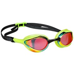 Очки для плавания MAD WAVE Alien Rainbow, green/black