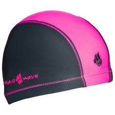 Шапочка для плавания MAD WAVE Duotone, grey/pink