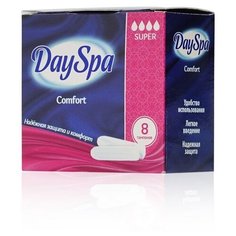 Day Spa тампоны Super, 4 капли, 8 шт.