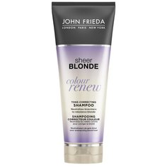 John Frieda шампунь Sheer Blonde Сolour Renew для восстановления и поддержания оттенка осветленных волос, 250 мл