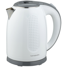 Чайник NATIONAL NK-KE17521, белый/серый
