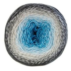 Пряжа YarnArt Flowers, цвет Темно серый-голубой, 1 моток