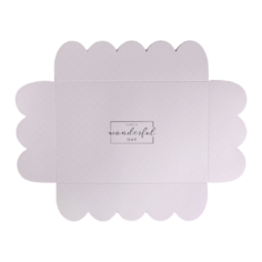 Коробка подарочная Дарите счастье Хорошего дня! 30 x 8 x 20 см сиреневый